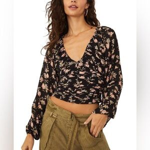 Free People Final Rose Top